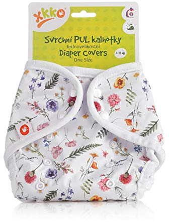 XKKO Überhose (PUL) - One Size (4-15 kg) - Sommerwiese
