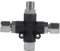 Airbrush Connector 3 Way Airbrush Fitting Accessories 1/8'' Airbrush Air Hose Manifold Adaptor Spray Connector