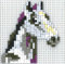 stickit Mini Stecksystem Pferdekopf ca. 300 Teile Nr. 42312