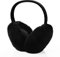 BOXOB Winter Ear Muffs, Foldable Black Ear Muffs Plush Earmuffs for Women Girls