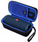LTGEM Case for JBL Flip 6, 5, and Essential 2 Speaker - Portable Travel Case (Blue)