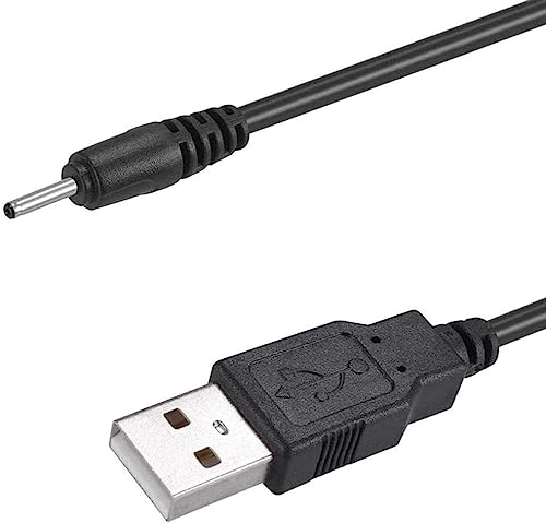 RUITEXUN USB auf DC 2,0 mm Kabel, 50 cm USB Typ A Stecker auf DC 2,0 mm x 0,6 mm 5 V DC Barrel Jack Netzadapter Stecker Ladekabel