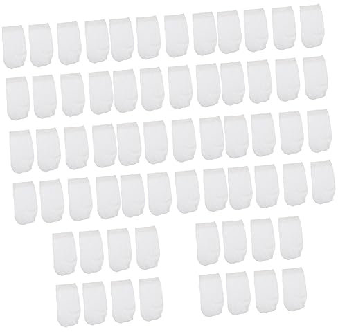 ABOOFAN 64 Stück Schwimmbad-Filtersocken Aufblasbares Schwimmbad Badewannensieb Elastische Poolfilter Skimmer-Korbbeutel Skimmer-Korb-Socke Nylon-Poolfilter Skimmer-Socken Sauber