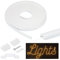 PATIKIL LED Diffuser Channel, 16.5ft/5Meter 8mm LED Silicone Channel System with Cover, End Caps for LED Strip Light Installations Light Strips Channel
