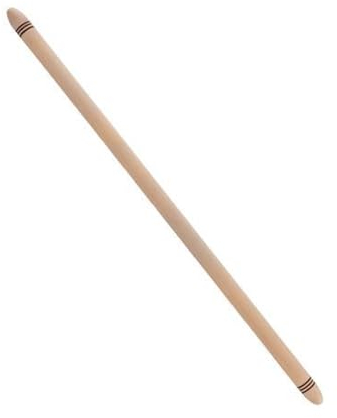 Ahval Professionelles Küchen-Essential: Dünnes Nudelholz aus Holz – handgefertigt zum Backen, Pizza, Baklava, Oklava, 80 cm