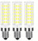 TIAFELNGLY E14 LED Cooker Hood Light Bulb Cool White, Small Edison Screw Corn Bulbs 360°Beam Angle Chandelier Bulb for Living Room, Kitchen & Bathroom Cold White LED Bulbs 3 Pack