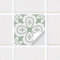 Alwayspon Fliesenaufkleber, selbstklebend, für Badezimmer, Küche, Spritzschutz für Herd, abziehen und aufkleben, Salbeigrün, 25 Stück x 15 cm