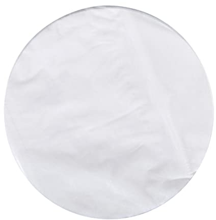 PRETYZOOM 2 Pack 100 Sheets Cake Parchment Paper for Baking Dishes for Oven Nonstick Parchment Paper Tortilla Press Liners Barbecue Paper Silicone Loaf Pan Air Fryer White Round