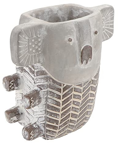 Milisten 1Stk Koala-Vase Tischdekoration süßer Tierblumentopf kulich Form Home Decor einmachgläser schöner Blumentopf schicker Blumentopf atmungsaktiv Blumengefäß modischer Topf Blumenstand