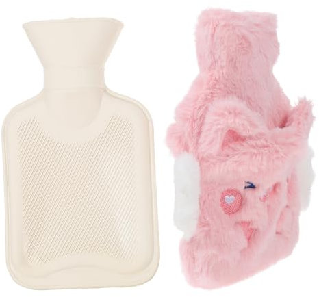 Gogogmee 1pieza Bolsa De Agua Caliente De Peluche Calentador De Mini Inyección De Agua Diseño De Para y