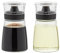 Chingcoo Auslaufsichere Ölspenderflasche für Outdoor-Camping, 160 ml Essig und Öl aus Glas, Gut Verschlossen Essig und Ölflaschen Set Camping Zubehör für Picknick Küche, 2er-Pack