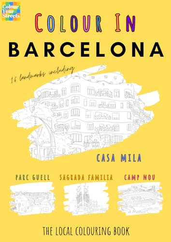 Barcelona Colouring Book (A4)