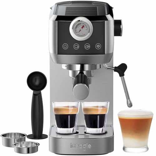 iceagle Espressomaschine Siebträgermaschine