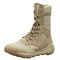 HJUGHPN Stivali da uomo estivi ultraleggeri permeabili all'aria stivali da combattimento Desert Army Boots Outdoor Special Soldato Shoes Light Mesh, Beige, 38 2/3 EU