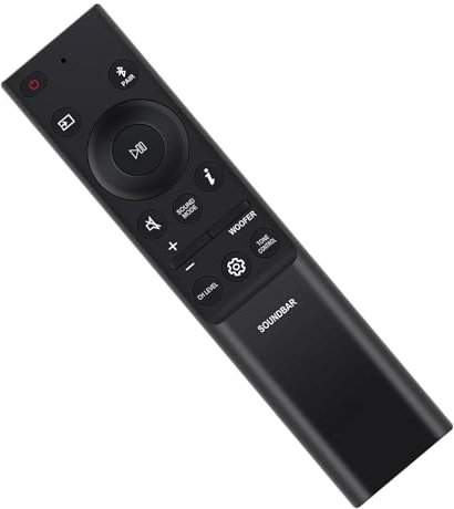 Replacement AH81-15340A Remote Control Suits for Samsung Sound Bar System HW-Q6CB/ZA HW-Q6CC/ZA HW-B650D HW-B660D HW-B660GD HW-Q600B HW-Q600C HW-Q60B HW-Q60C HW-Q60CC HW-Q610B HW-Q610C HW-Q610GC