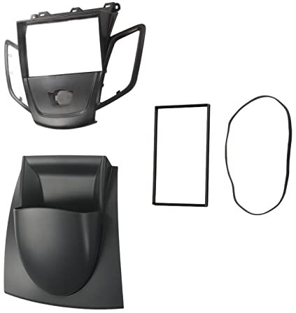 Akozon Car Stereo-Radio-Mount-Rahmenersatz für 2008-2011 | ABS Plastic Radio Facia Panel für Nahtlose Passform