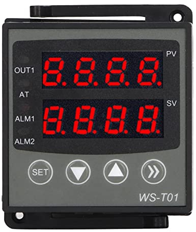 TARSHYRY Intelligenter PID-Temperaturregler, Digitalanzeige, Intelligenter Thermostat, Druck, Chemische Industrie, DC24V