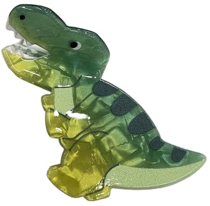 Acryl Haarklammern, lustige Dinosaurier Haarspange, große Clips, rutschfest, starker Halt, Zubehör, große, rutschfeste, langlebige Klemmdekoration