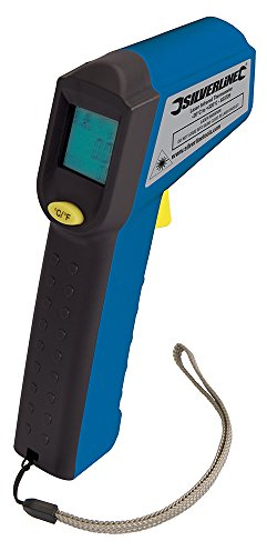 Silverline Laser Infrared Thermometer -38°C to +520°C (633726)
