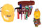 KandyToys Kandy Toys TY0248 Bauhelm aus Kunststoff mit Werkzeug
