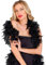 W WIDMANN MILANO Party Fashion - Federboa, Länge circa 180 cm, Federschal, Accessoire, Mottoparty