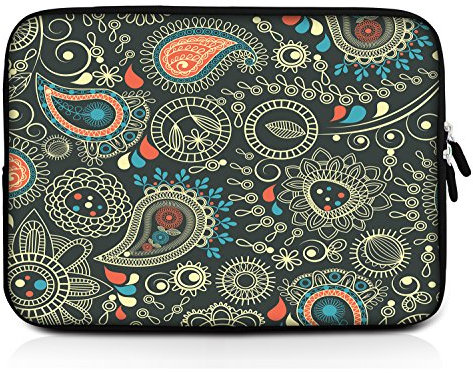 Sidorenko 15-15,6 Zoll Laptop Hülle - Laptoptasche aus Neopren, 42 Designer Case zur Auswahl