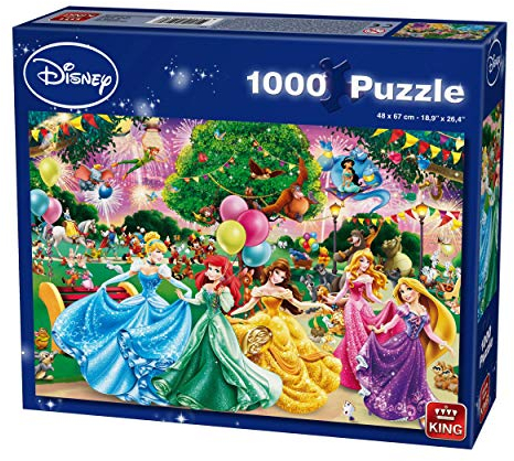 King 5261 Disney Feuerwerk Puzzle (1000 Teile)