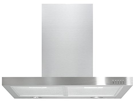Mepamsa Silueta 60 Campana aspirante decorativa de pared de inox, 3 W, 3 Velocidades, Acero inoxidable