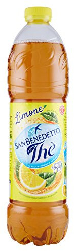 San Benedetto, Thè Freddo al Limone, 1.5 L Bevanda Dissetante Analcolica, Gusto Fruttato, Tappo Click, Senza Conservanti e Coloranti