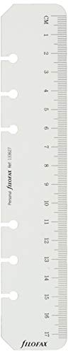 Filofax transparentes Lineal, 17,1 cm lang, Kunststoff, Einzelschicht