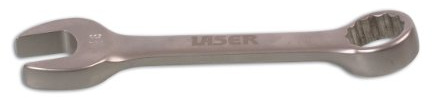 Laser 2814 Stubby Combination Spanner 17mm, Chrome
