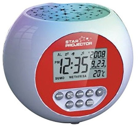 Lifemax Star - Orologio da proiezione con suoni della natura