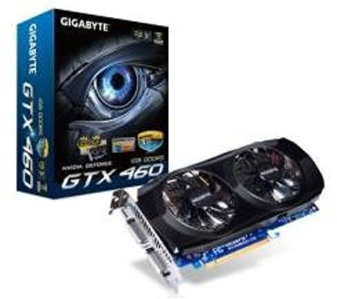 Gigabyte Nvidia GeForce GTX 460 OC Grafikkarte (PCI-e, 1GB DDR 5 Speicher, MINI-HDMI, 2X DVI)