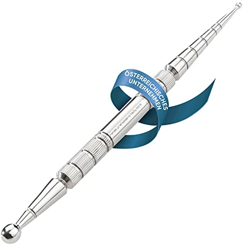 REMOS Akupressurstift (Akupen) & Meridianstift Edelstahl Länge 13 cm Kugel Ø 2.5/6 mm