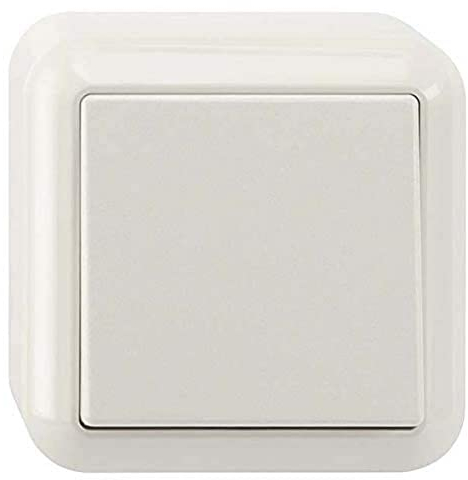 Schneider Electric Merten Aus-/Wechselschalter, 1-polig, Aufputz, 10AX, 250V, IP20 , weiss, Artikelnummer MEG3116-8719
