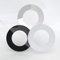 Focus Plastics ROUND DOWNLIGHT/SPOTLIGHT SURROUND/REPAIR BEZEL (75mm hole x 130mm hole, White)