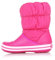 Crocs Unisex Bambino Winter Puff Boot Kids Stivale, Candy Pink, 23/24 EU