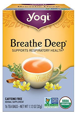 Yogi Tè, respira profondamente, 16 conteggi