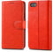 GAPlus iPhone 6 6S Case - Premium Wallet Leather Flip Case Cover For iPhone 6 6S With [Card Holder] [Magnetic Closure] (Red)
