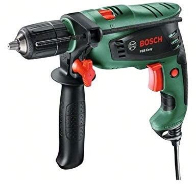 Bosch 0603130002 – PSB Easy (500 W) trapano, Verde/Nero