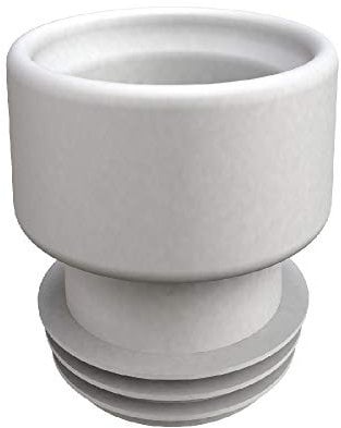 PROLUNGA VASO WC MORSETTO CENTRALE CENTRATO SOTTOVASO D° 110 GUARNIZIONE