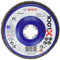 Bosch Professional 2608619208 Disco Lamellare Dritto, per Metallo, X-Lock, X571, Ø115 mm, Grana K120, Diametro Ø 22.23 mm