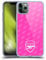 Head Case Designs Officially Licensed Arsenal FC Pink Crest Patterns Gel Case [Military Grade Protection] Compatible with Apple iPhone 11 Pro Max and Compatible with MagSafe