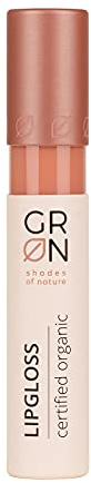G R N shades of nature [GRÜN] Biokosmetik Lipgloss rosy tulip - Farbbrillanz für verführerische Lippen - gute Haltbarkeit, kein Kleben - talkfrei - 7 ml