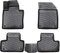 Design 3D Gummimatten Set für Volvo V60 (I) Baujahr 2010-2018 | Extra hoher 5cm Rand