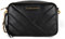 Lancaster Soft Matelassé Umhängetasche schwarz