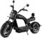 E-Chopper HL 6.0, 45 km/h, 70 Km Reichweite, 30Ah Lithium-Akku, 3000 Watt, E-Roller mit Straßenzulassung, Elektroroller, Elektro-Motorroller, Elektro-Moped, schwarz