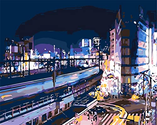 PUZZLECABIN Puzzle Adult 6000 Classic Puzzle Tokyo Night DIY Home Entertainment Toys 3D-Puzzle