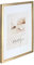 Holz Bilderrahmen Plexi Foto Rahmen Collage Wanddeko Poster S111: Farbe: Gold | Format: 21x29,7 A4