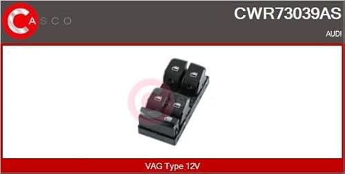 Casco CWR73039AS Schalter Glasheber Vag